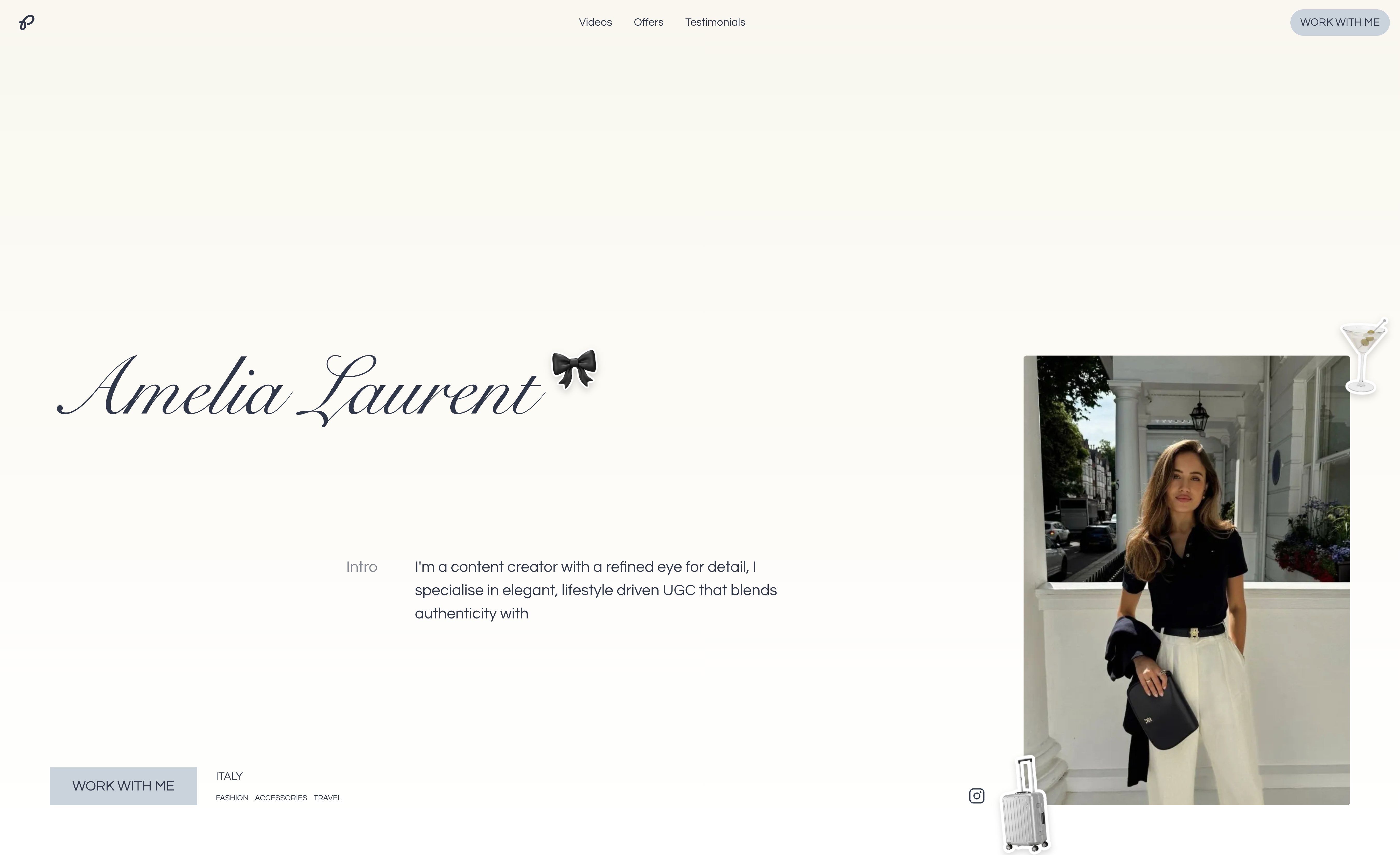 Amelia Laurent's portfolio