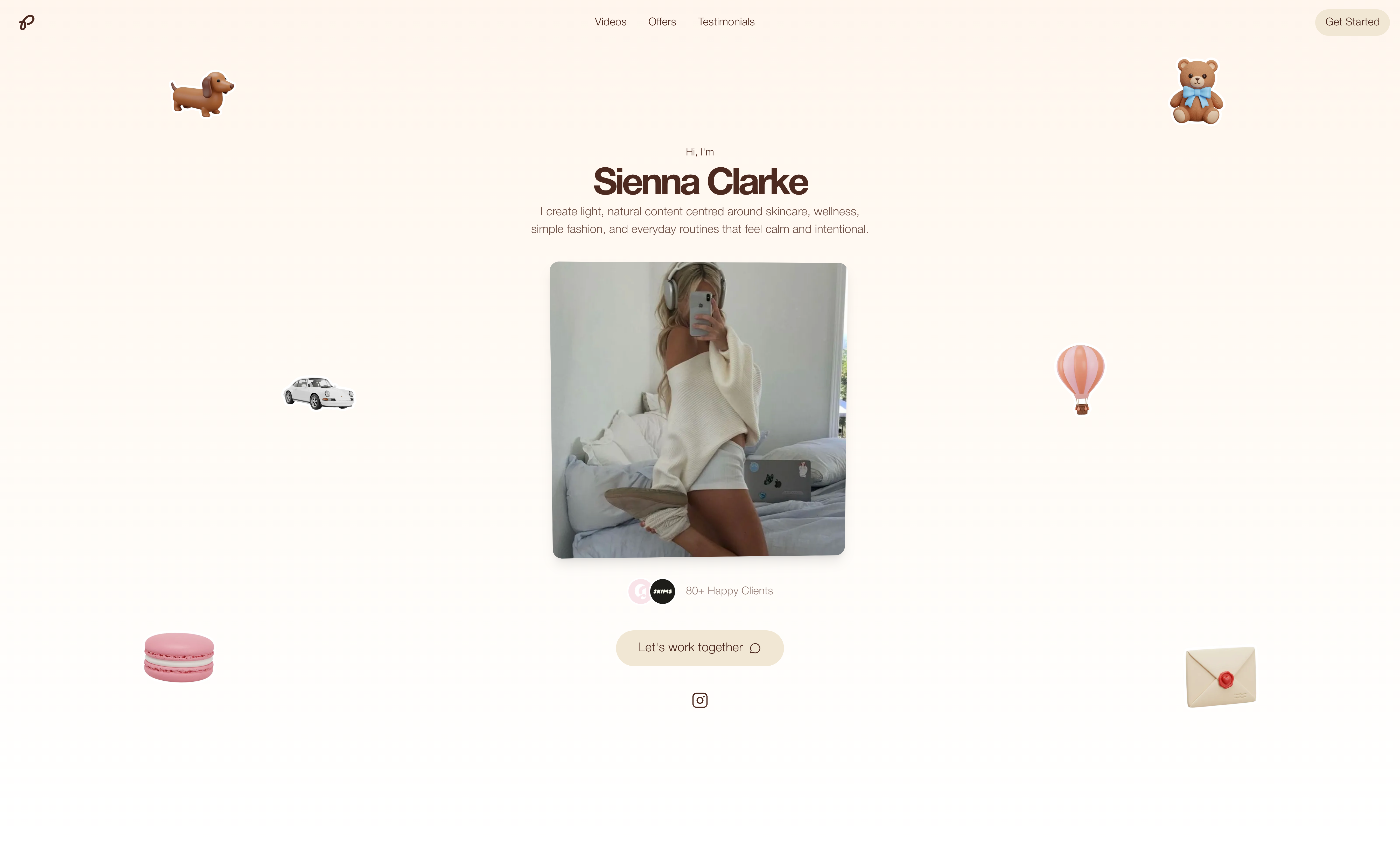 Sienna Clarke's portfolio